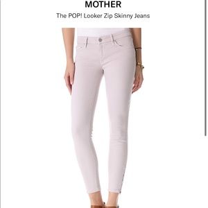 MOTHER The Looker Ankle Zip- 29